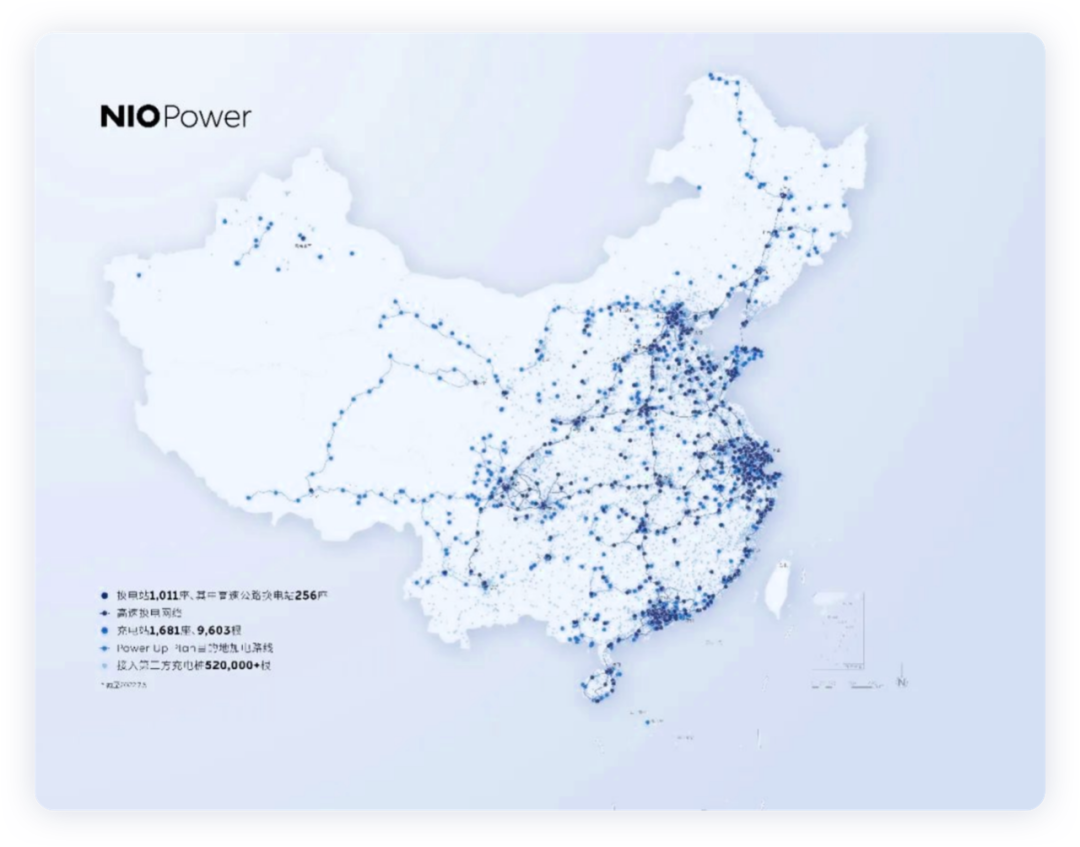 ▲Image 1. NIO battery-swapping station