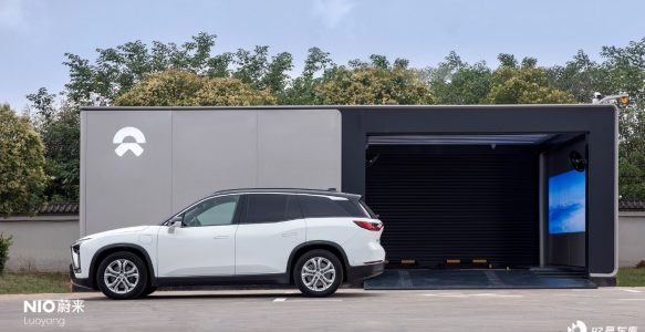 The 260th NIO Second-Generation Battery Swap Station Came Online in Henan