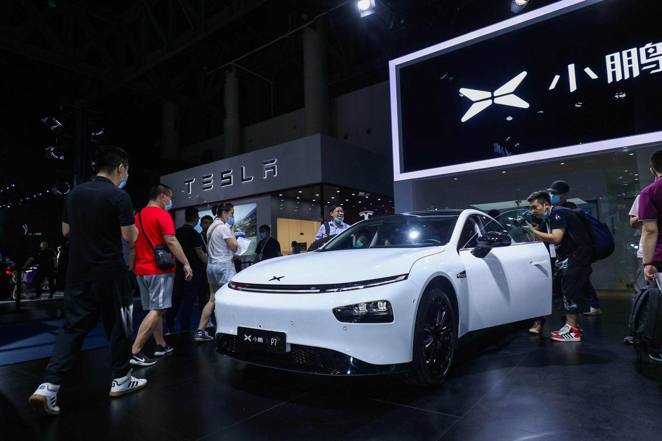 Chengdu Auto Show: Let's take a look at the promotional activities of Xiaopeng P7 and G3i.