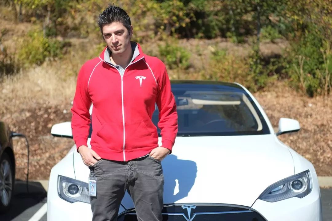 The man behind the Tesla motor, Konstantinos Laskaris.