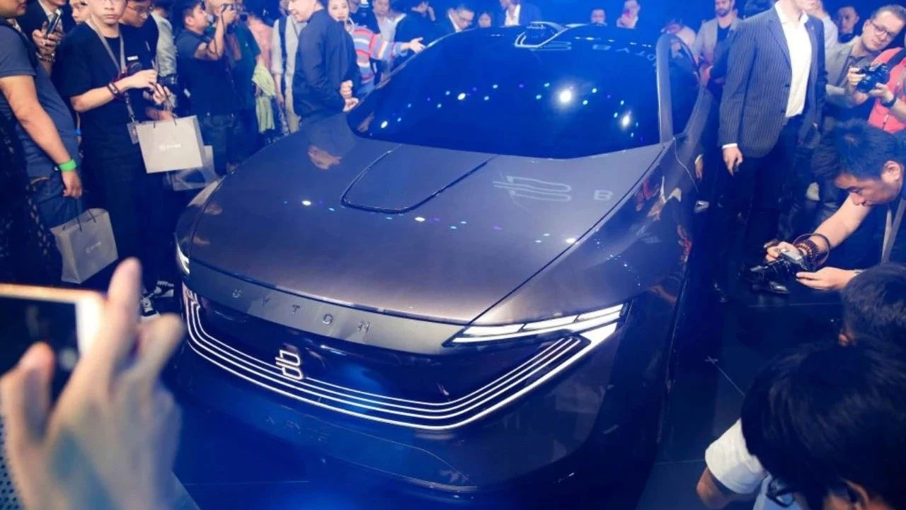 Byton K-Byte sedan debut: expected avant-garde and radical at I 42 HOW venue.