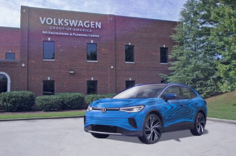 Battery self-research and self-testing, Volkswagen North America factory expands battery research and development center.