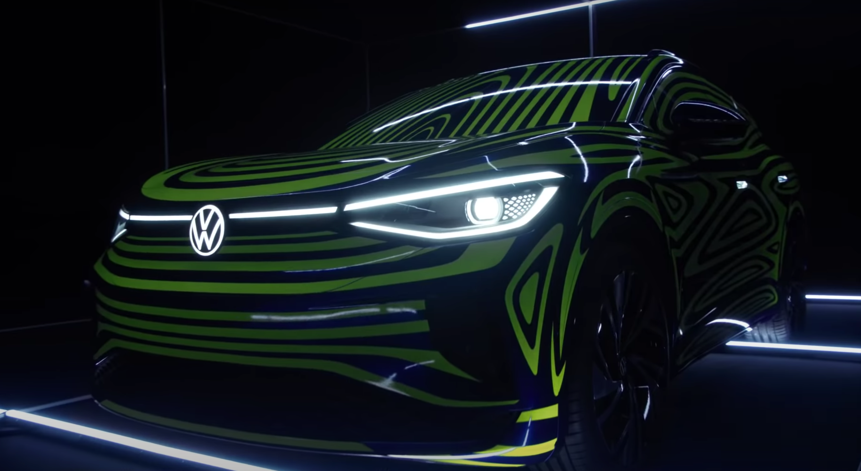 Volkswagen ID.4 starts mass production, expected to be launched at the end of September.