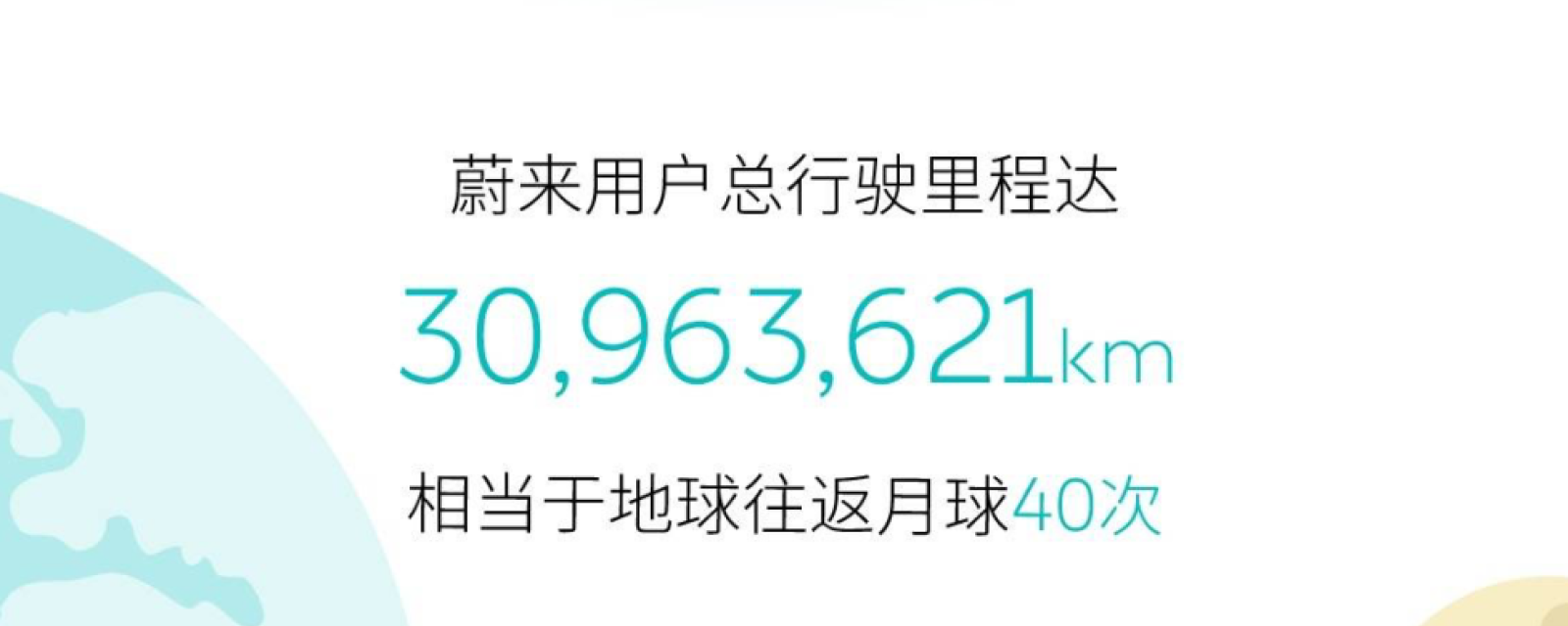 NIO releases travel data for the National Day holiday, with a total driving distance of over 30 million kilometers.