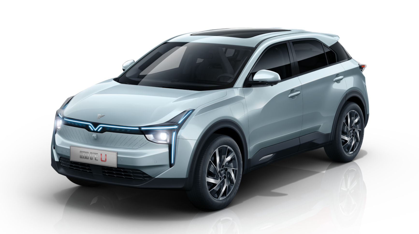 2021 Nezha U offers a 610-kilometer driving range version.