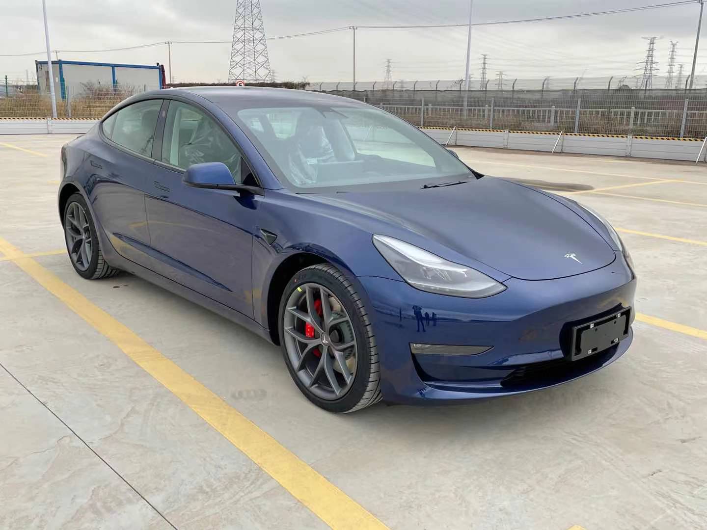 Power output increased by 24 PS, new Model 3 Performance listed on the MIIT catalogue.