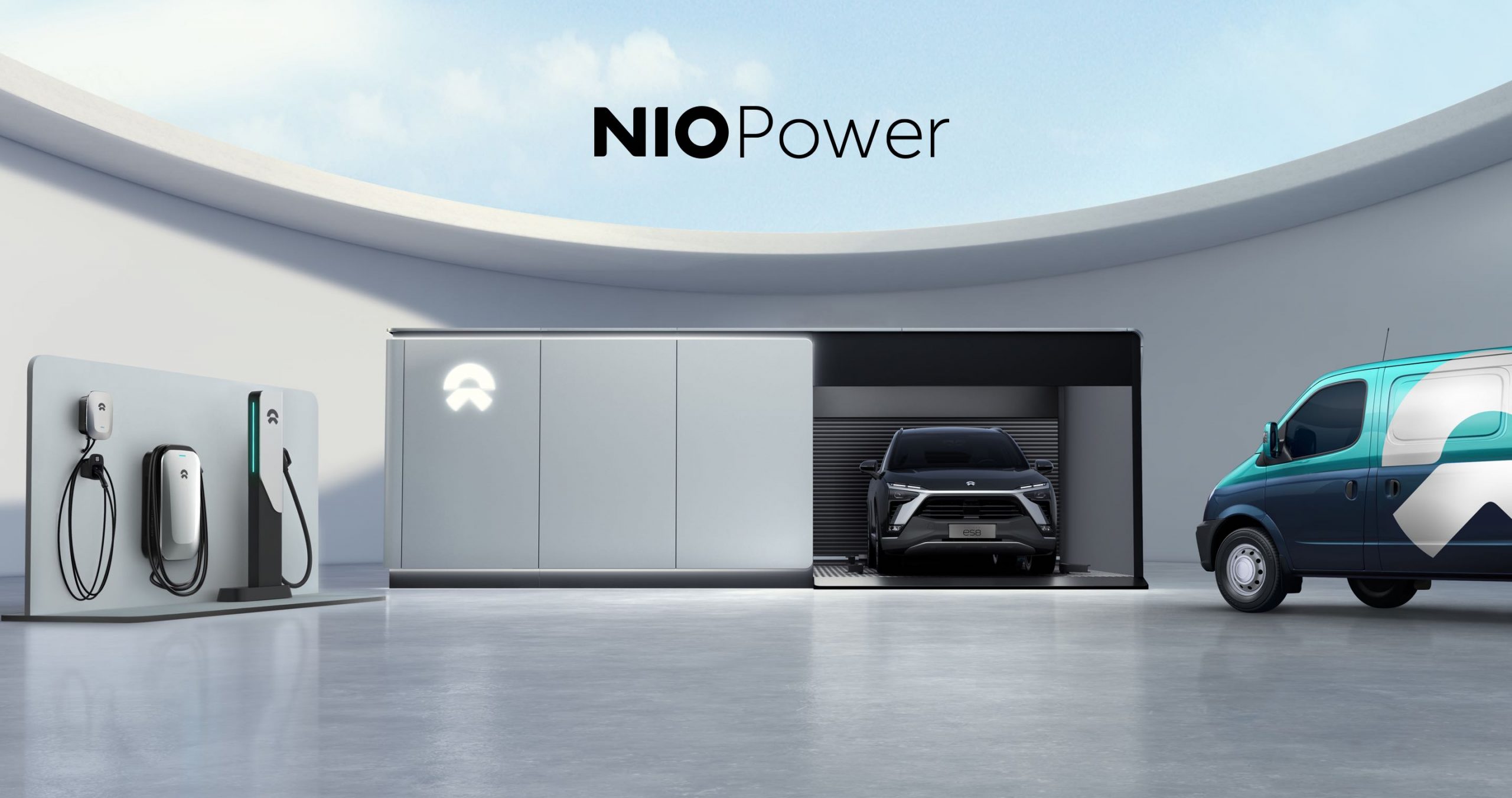 The first NIO destination charging station in Macau SAR has been completed.