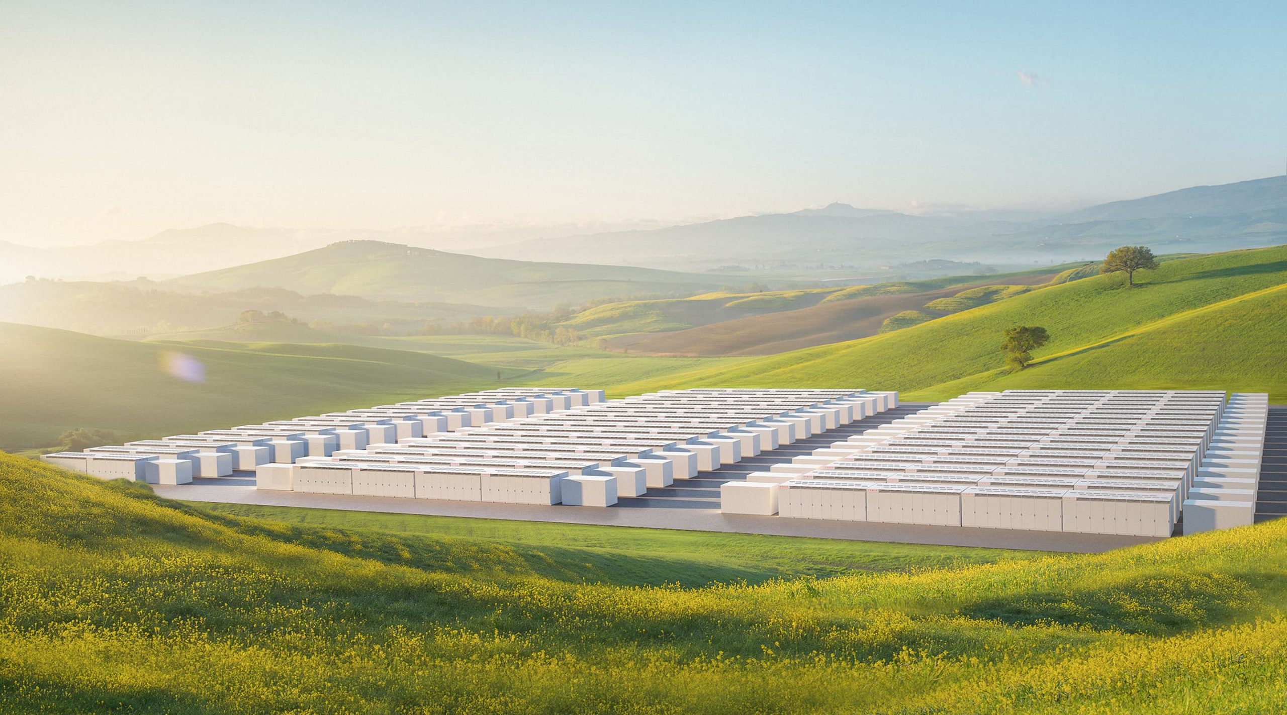 Apple's solar farm will use Tesla batteries.