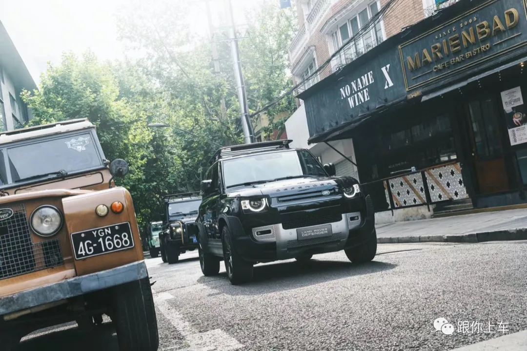 Sisters Riding the Waves and Land Rover Defender