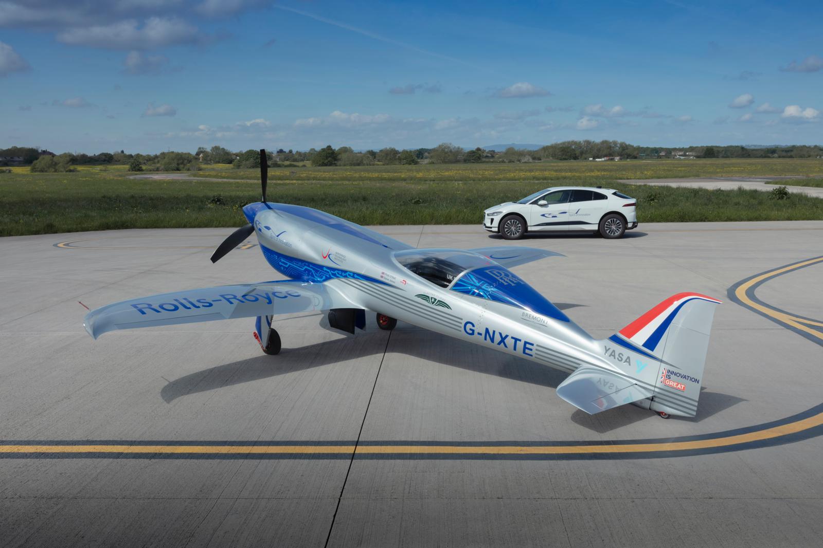 Roar with Jaguar I-PACE to challenge the world record for the fastest electric airplane.