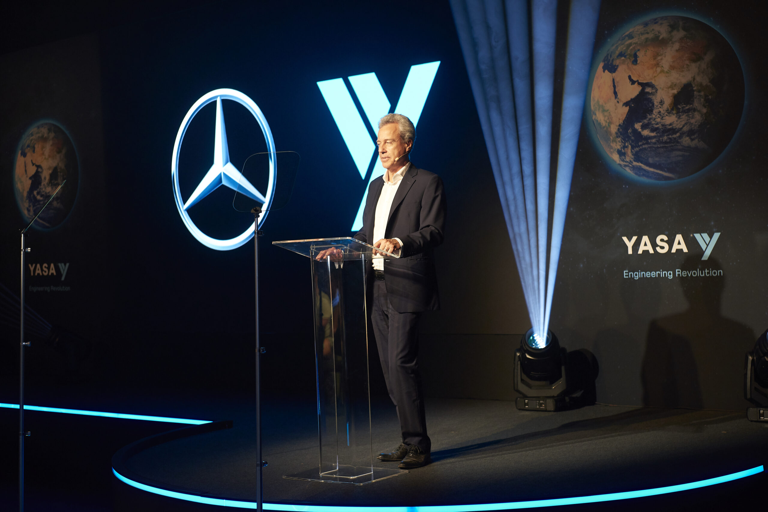 Providing exclusive electric drive to AMG, Mercedes-Benz acquires British high-performance electric motor manufacturer YASA.