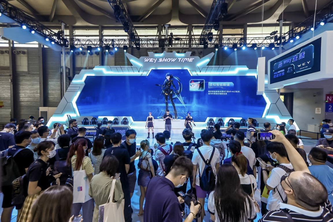 From ChinaJoy, WEY released "AI Car Person" virtual image, aiming at the Z generation market.