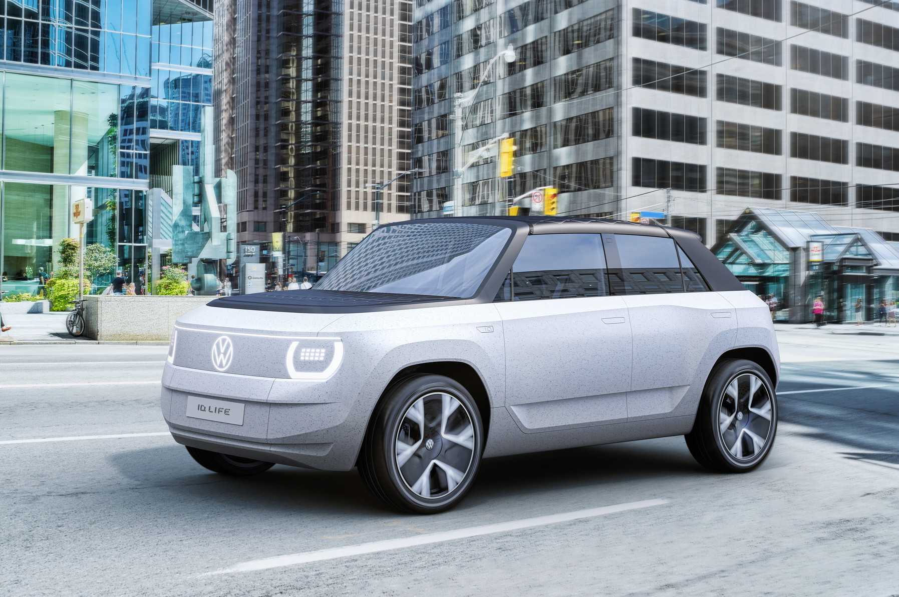 Volkswagen ID. LIFE concept car debuted at IAA.