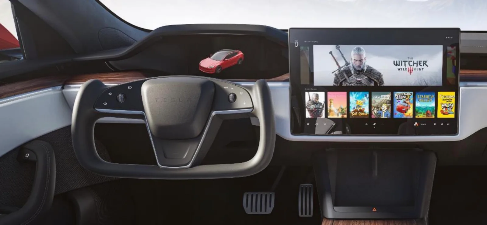 Tesla has released another update, which will improve the interaction of the Yoke steering wheel.