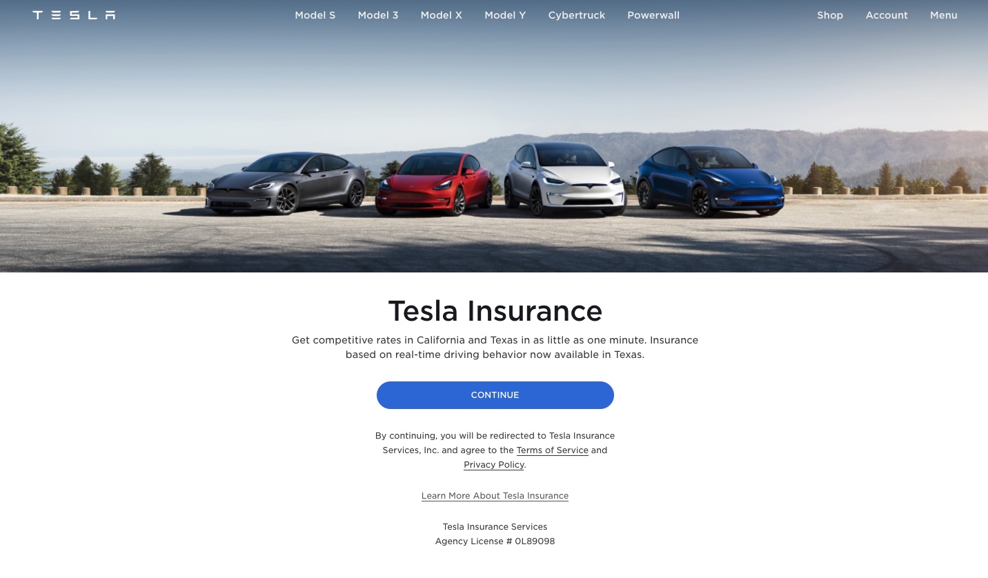 Tesla has really started selling insurance...