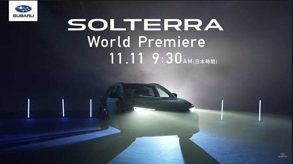 Subaru's first all-electric SUV under the name of SOLTERRA debuts today.