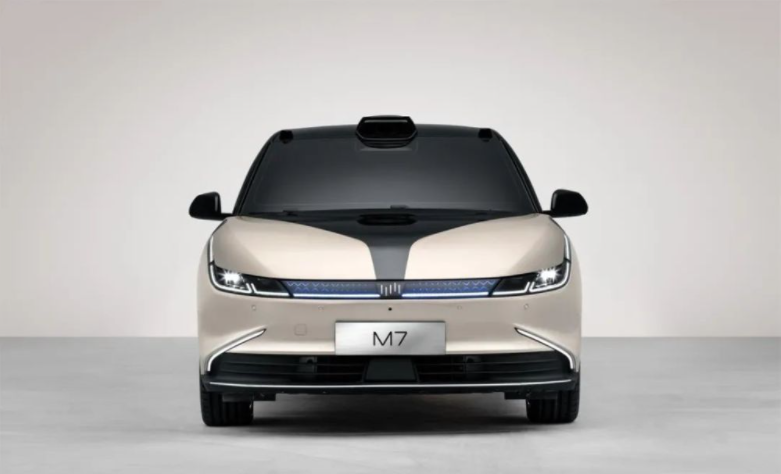 2021 Guangzhou Auto Show: WM Motor's M7 with 3 LiDARs debuts interior design.