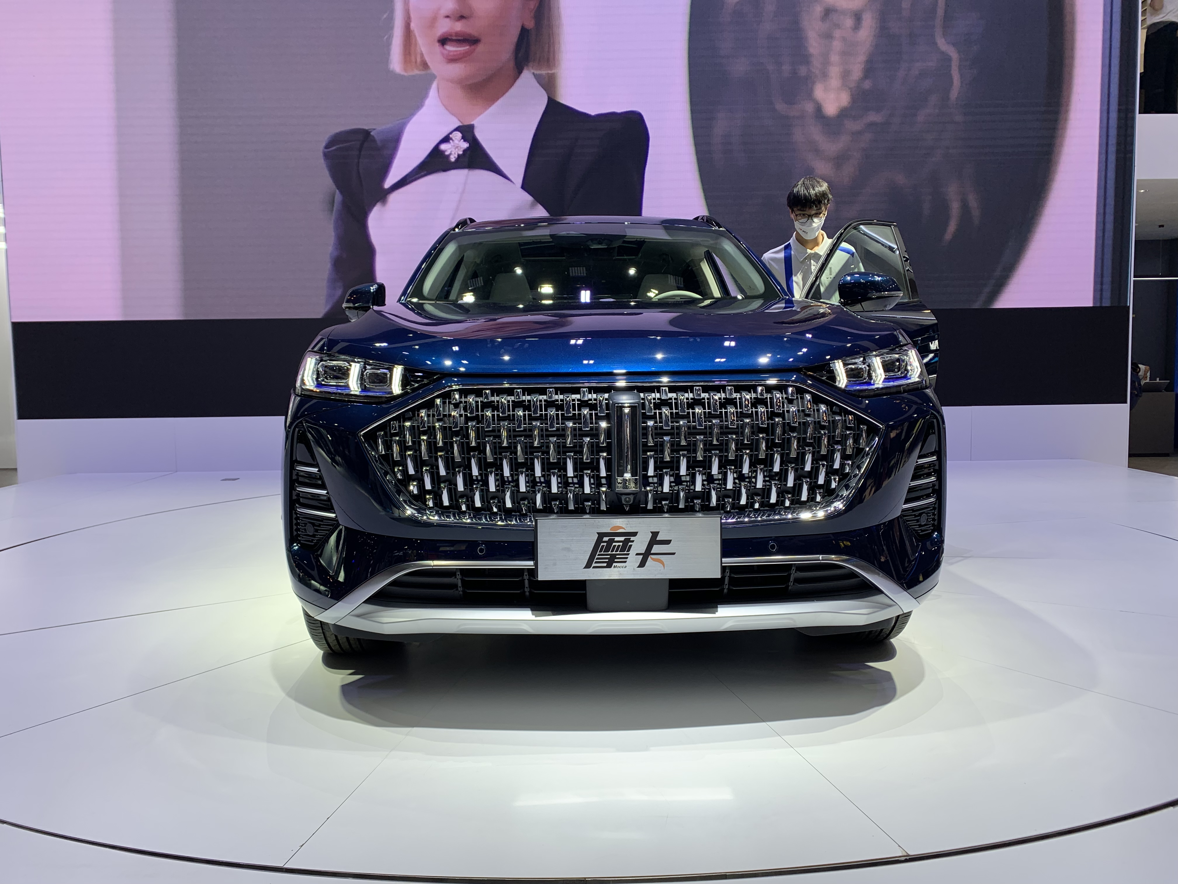 2021 Guangzhou Auto Show new car release: WEY Mocha NOH released.