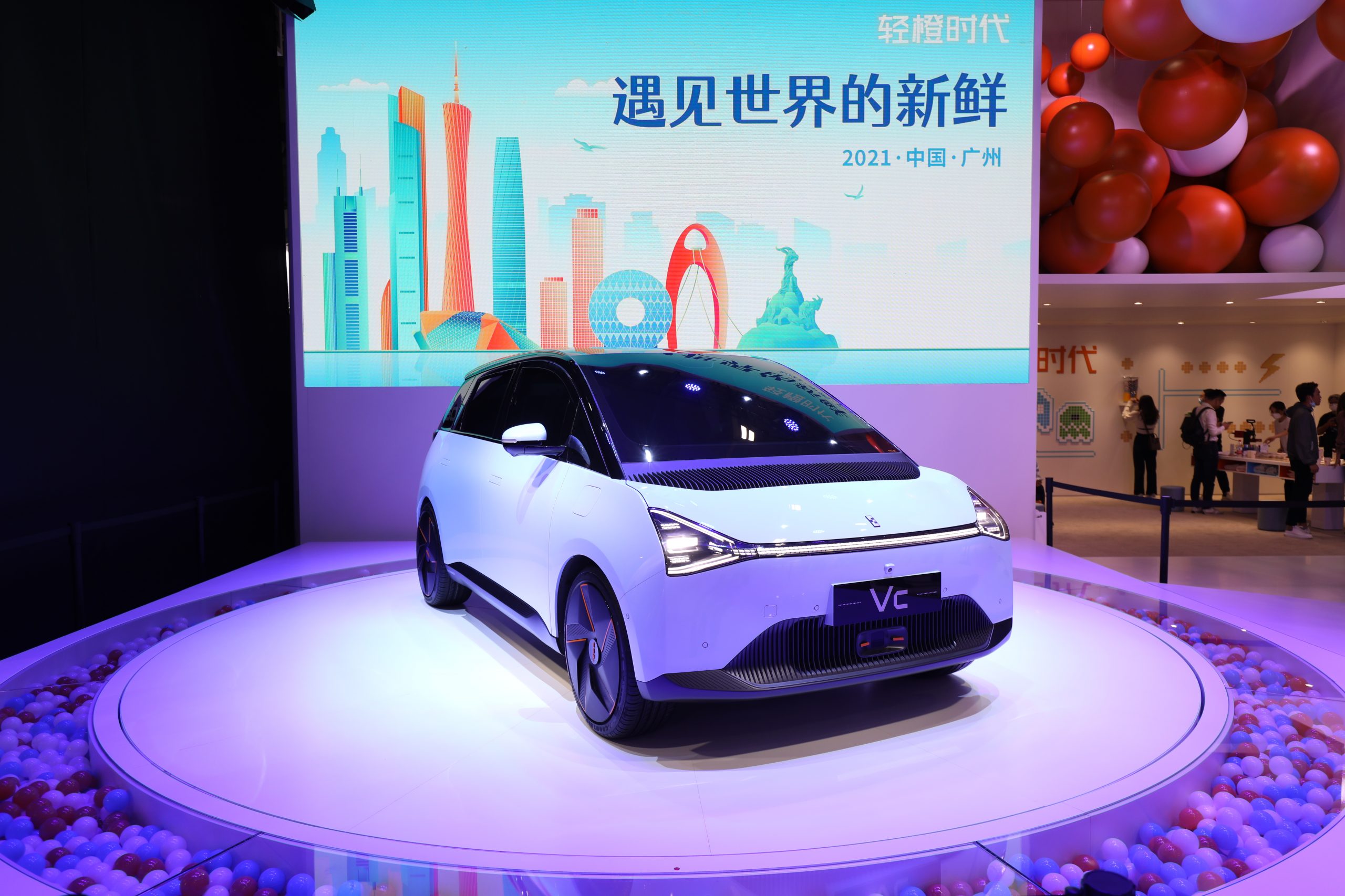 2021 Guangzhou Auto Show New Product Launch: Light Orange Era EEZI STEP 1.0 Platform