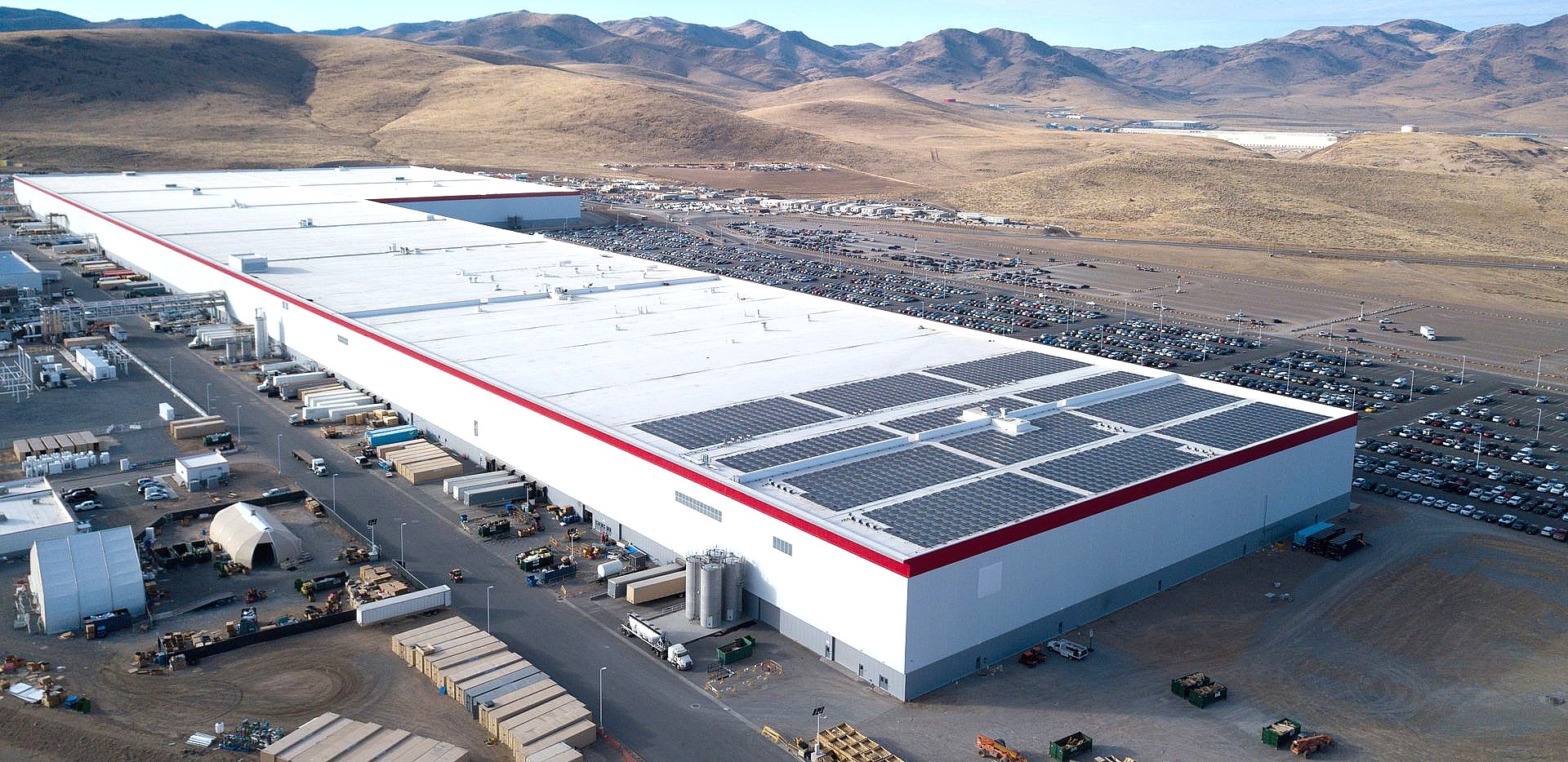 Panasonic announced the establishment of a new research and development park near the Nevada Gigafactory.