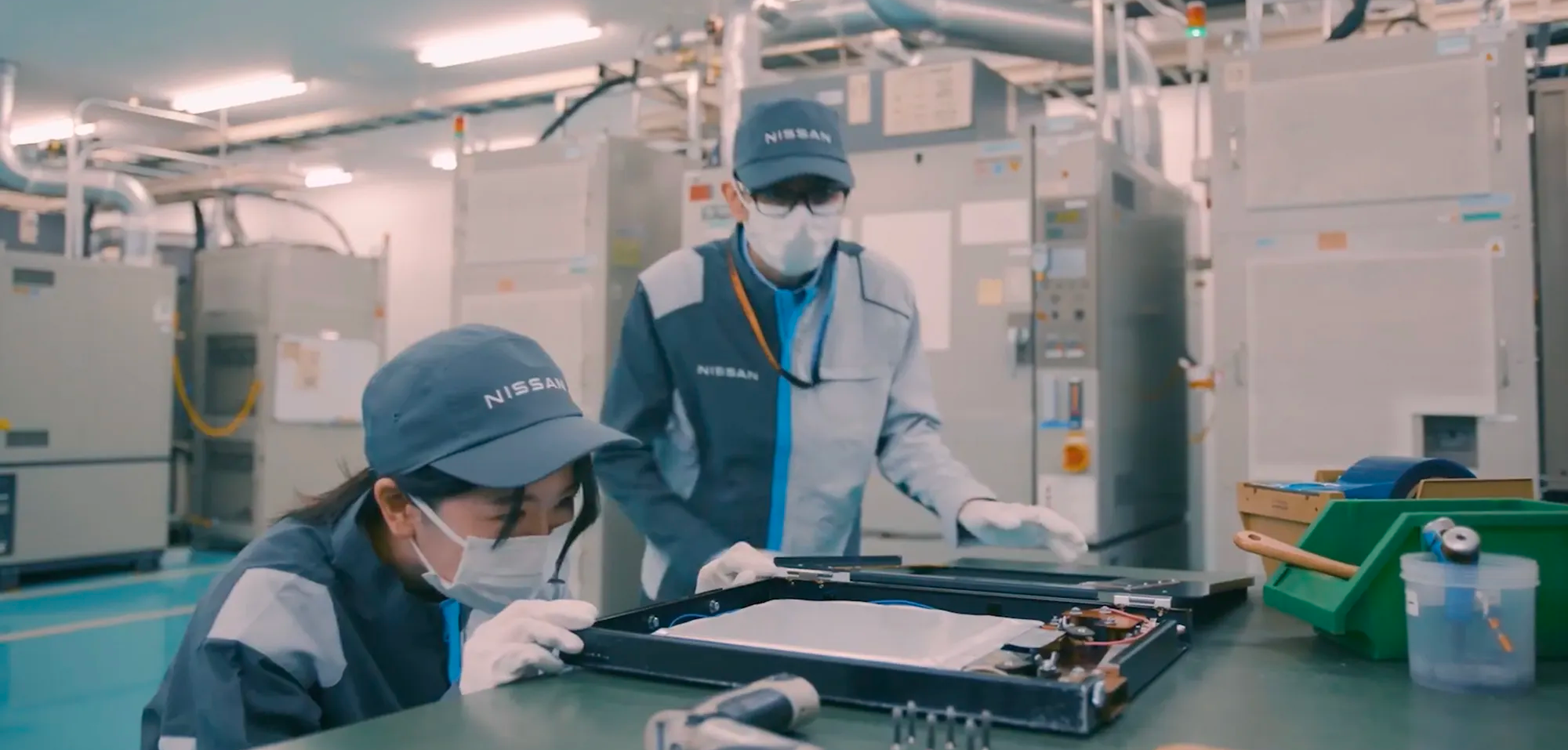 Nissan has unveiled a prototype solid-state battery factory and plans to introduce solid-state batteries in vehicles by 2028.