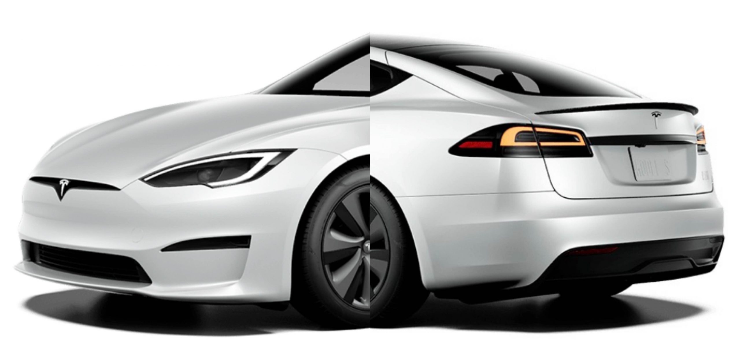 Tesla Model S receives a minor facelift, featuring updates to the lighting system, center console, and other details.