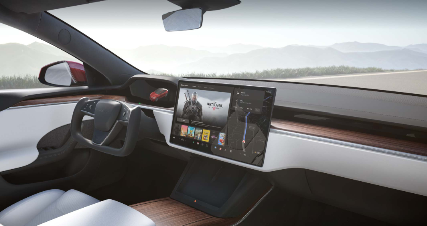 Tesla may unveil vehicle infotainment system with Steam gaming feature next month.