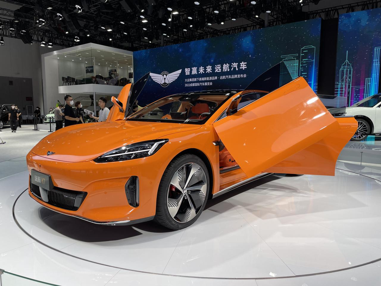 2022 Chengdu Auto Show: Infinitravel Automotive debuts four new models (with real photos).