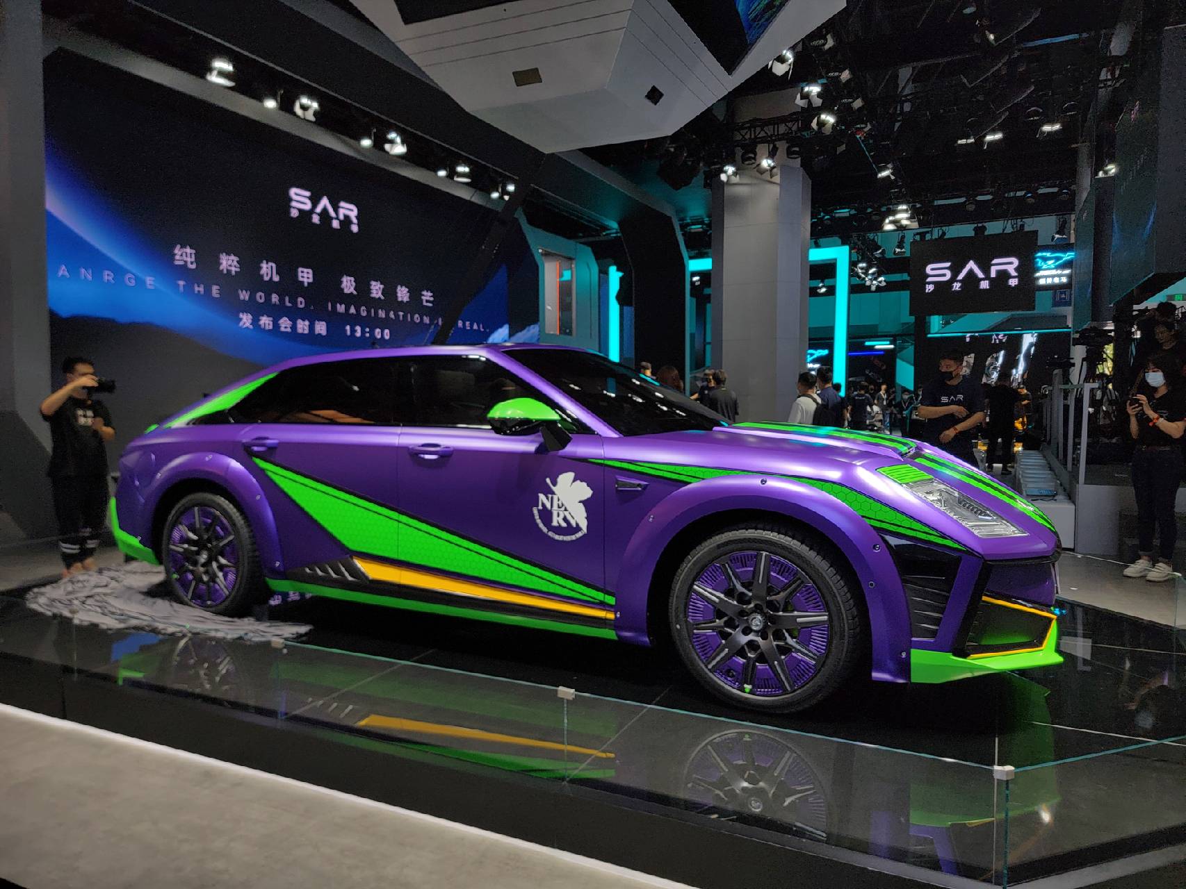 2022 Chengdu Auto Show: EVA limited edition and heavy-duty version of the Mecha Dragon make their debut.