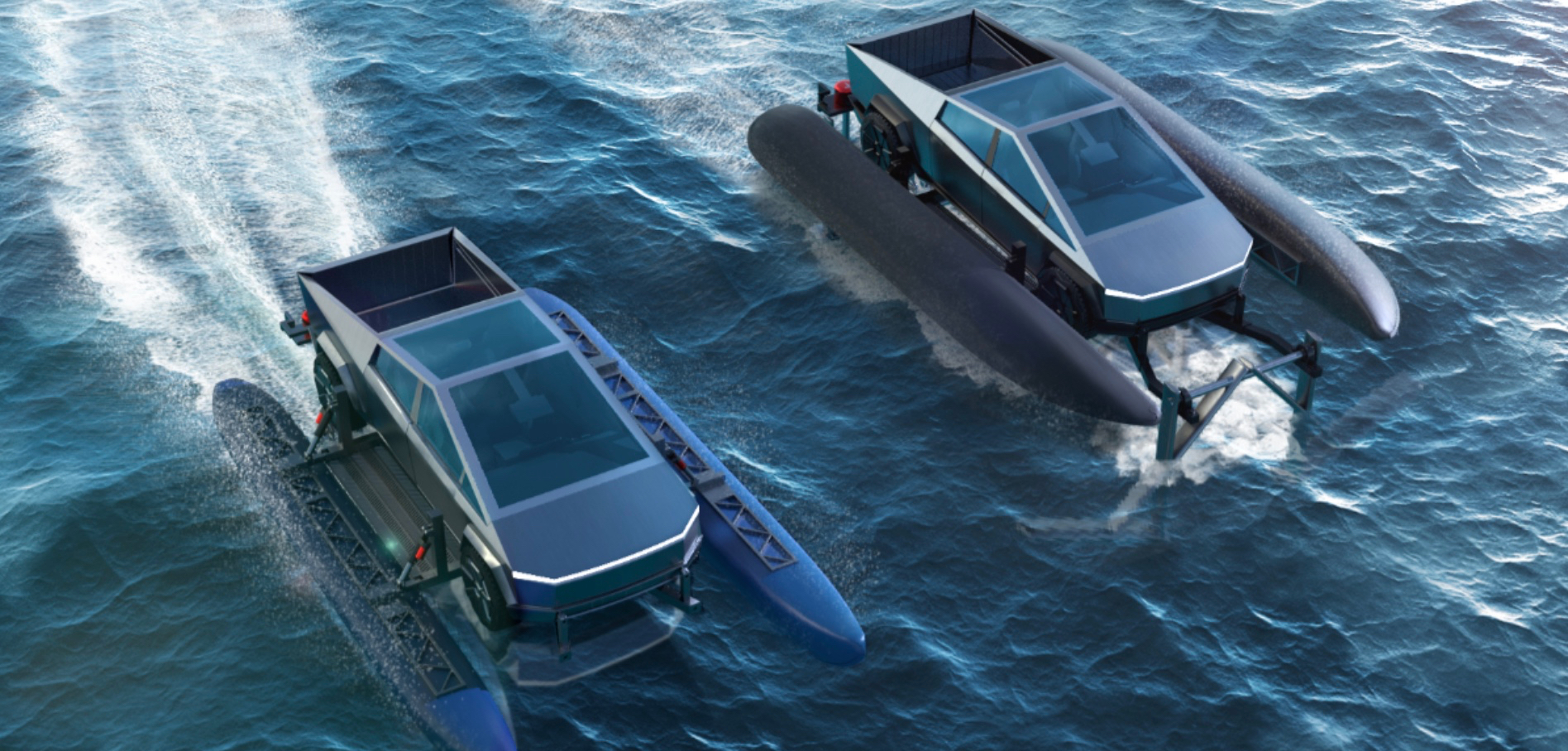 Will Tesla Cybertruck be able to operate on both land and water?