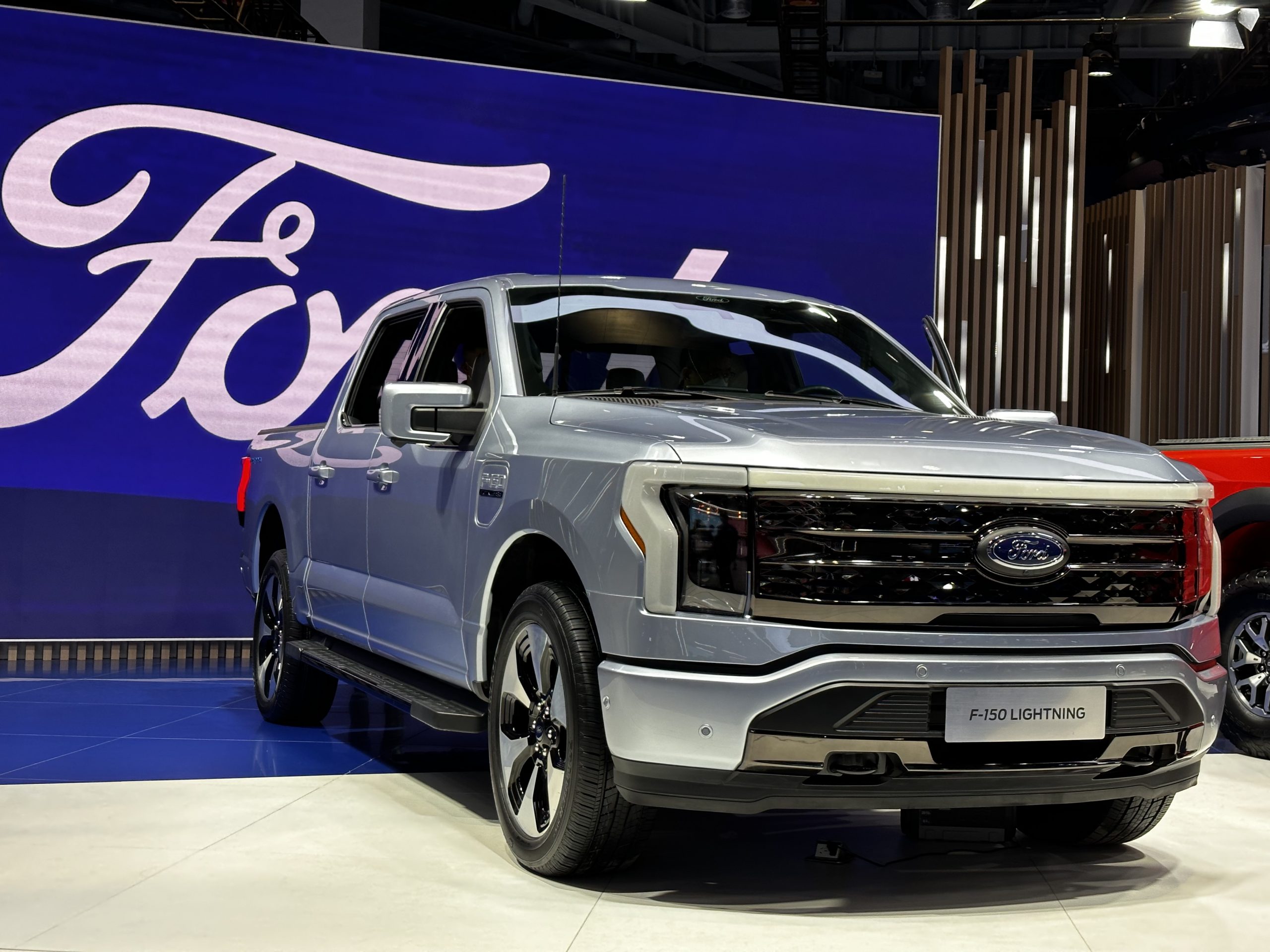 F-150 Lightning debuts at CIIE: Is the front trunk even larger than the rear bed?