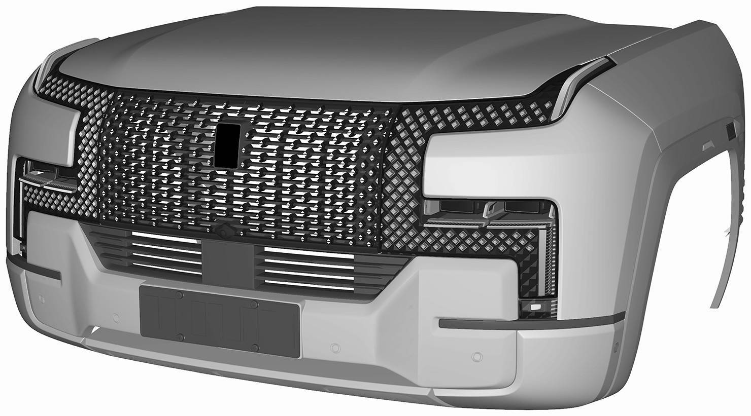 BYD's high-end brand EYWA automotive design renderings exposed! There is even a LiDAR involved?