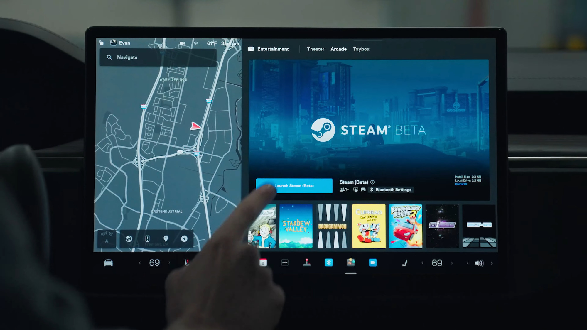 Things you did not know after Tesla installed STEAM.