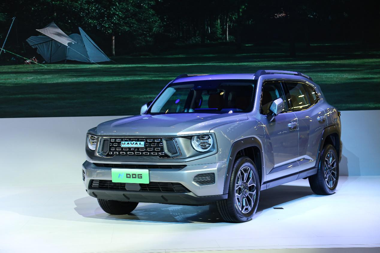 Another dog is here, the H-DOG from HAVAL debuts at the Haikou Auto Show.