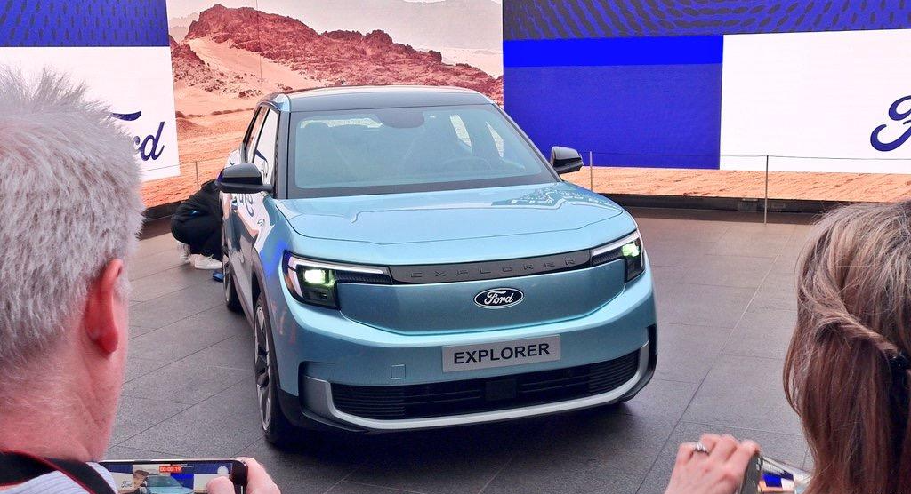 Ford's new car Explorer EV officially released, based on Volkswagen's MEB platform.