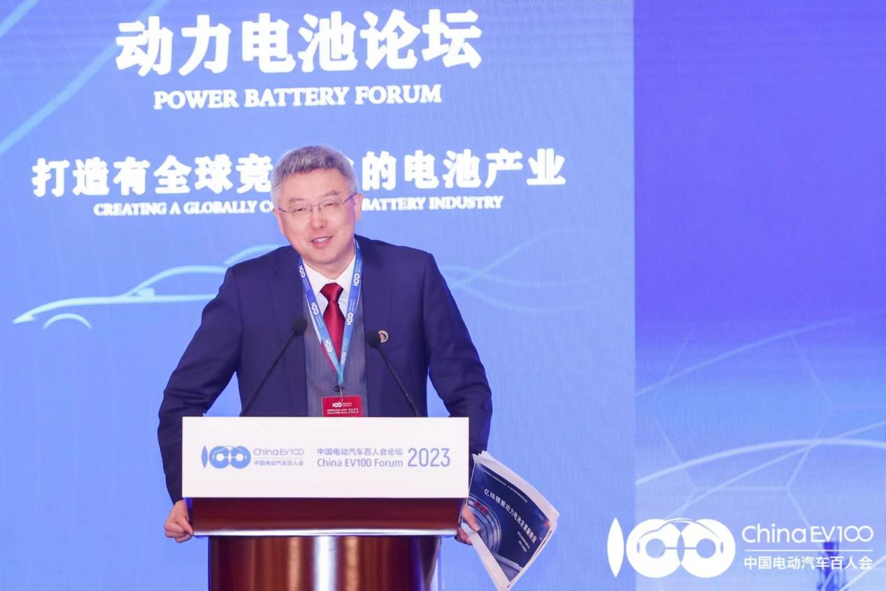 China's Electric Vehicle Forum 2023: Insights on Battery Technology and Future Developments by Eway System's CEO Liu Jincheng