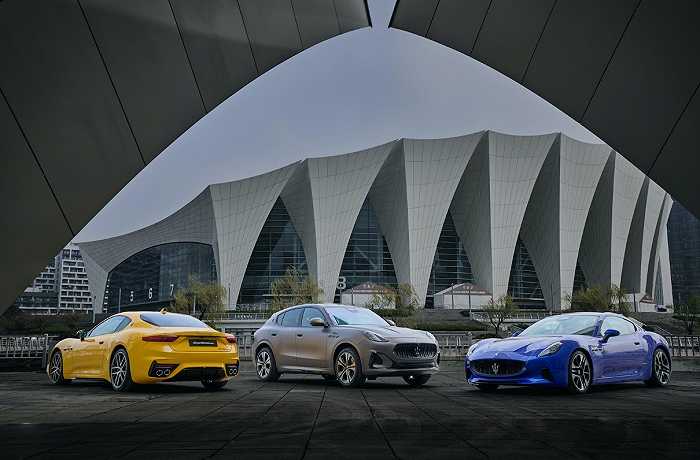 Maserati Unveils 2023 Shanghai Auto Show Lineup: Grecale Electric SUV and GranTurismo EV Take Center Stage