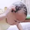 画秃头