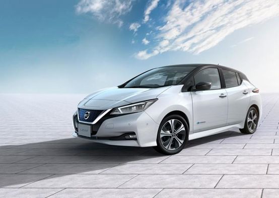 ▲New Nissan Leaf