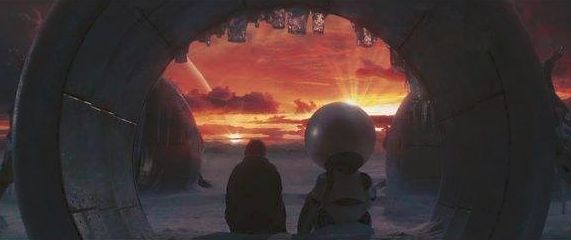 ▲ A scene from The Hitchhiker's Guide to the Galaxy movie (does it look familiar?)