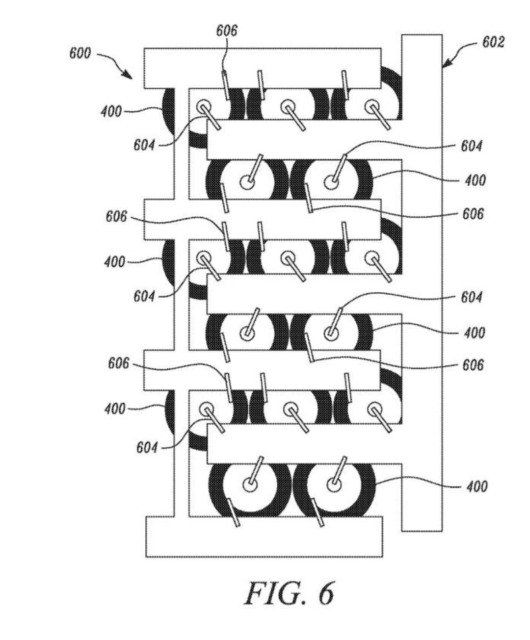 Diagram from Tesla's latest patent