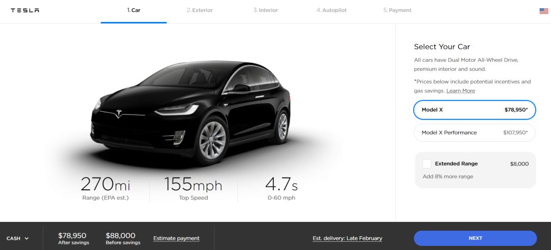 Model S/X Acceleration