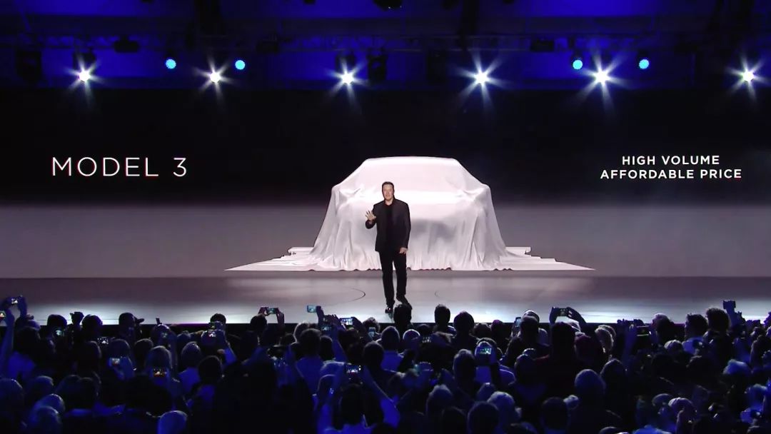 Model 3 debut