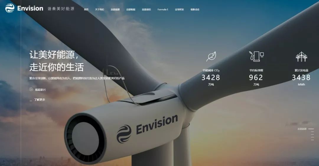 Envision's official website