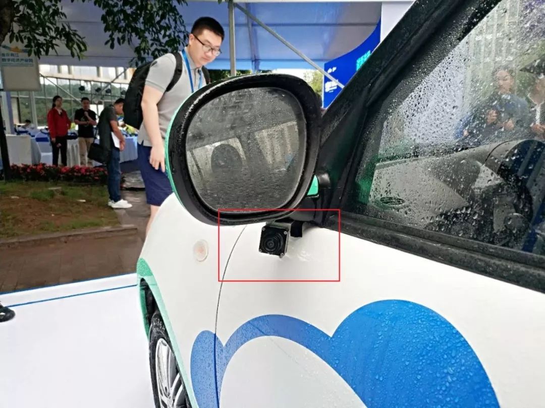 Left Side Mirror Camera